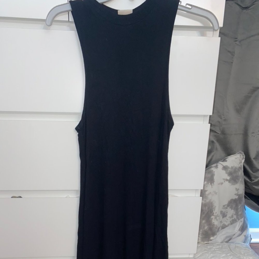 Black Cotton Dress